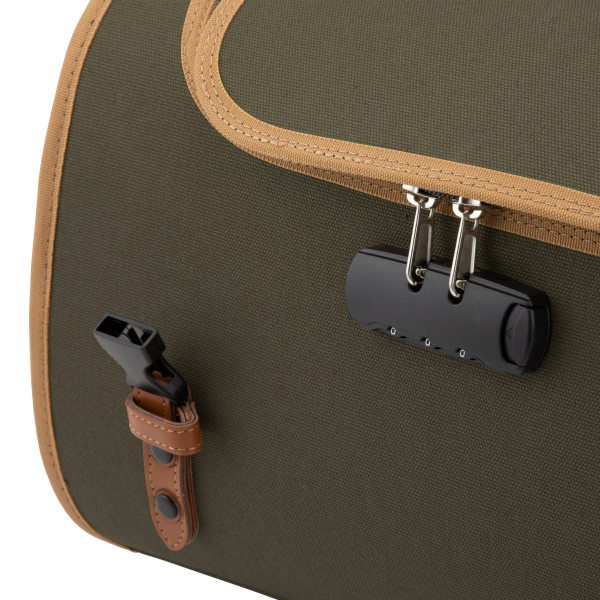 Tasche/Koffer für Gepäckträger - "Classic" - 35 Liter - olive